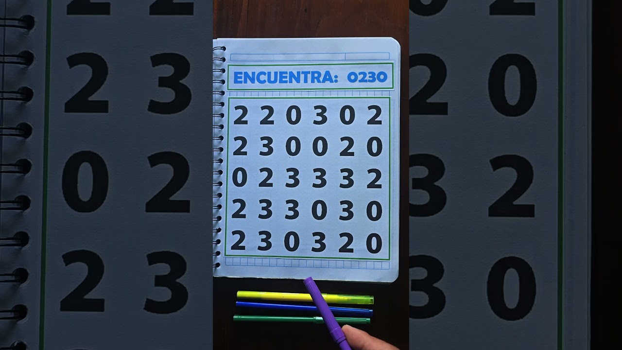 Find the number 0230