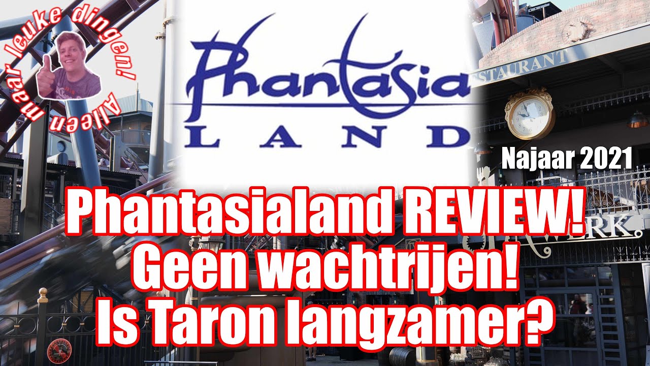Phantasialand 2021 REVIEW VLOG! Taron langzaam? FLY en attractie overzicht!