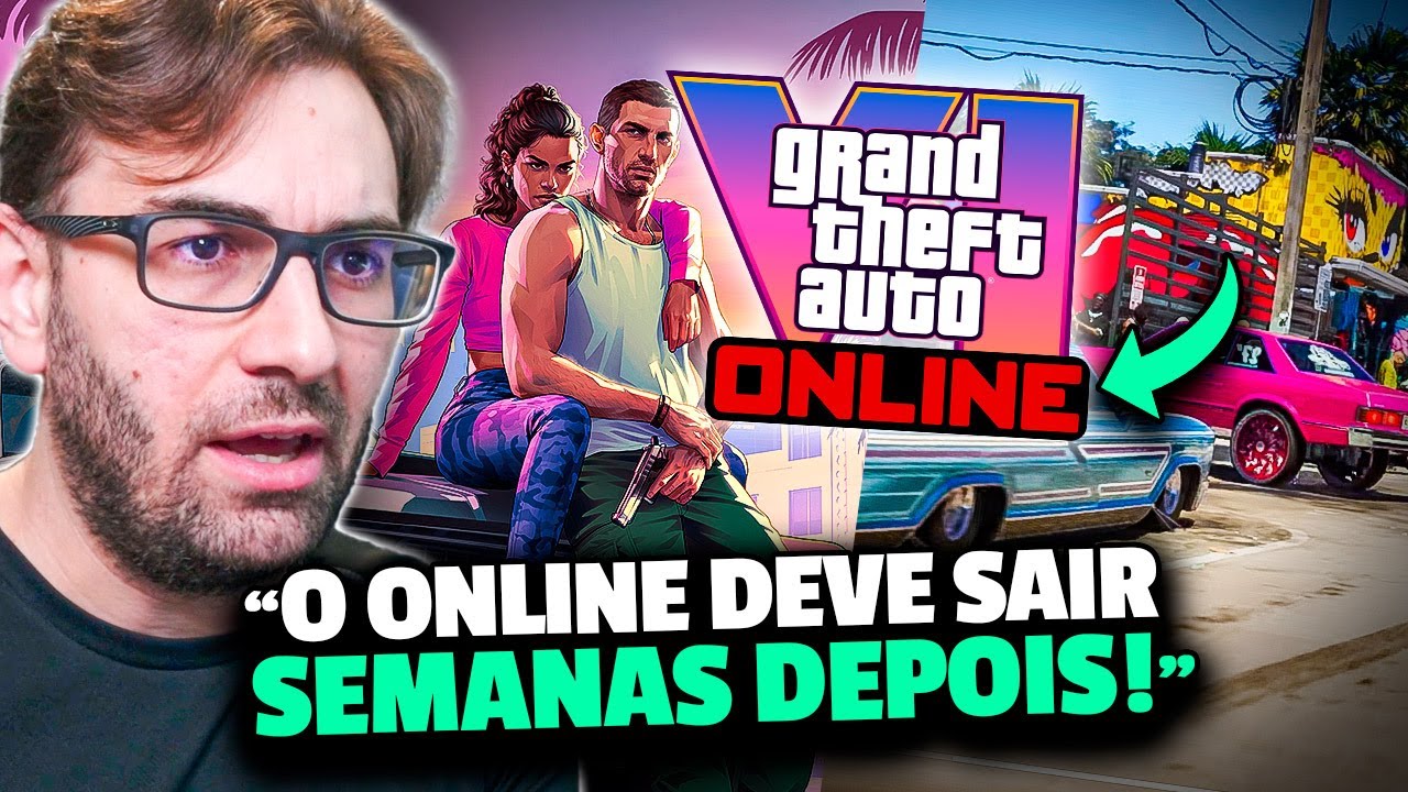 GTA 6 deve ter MODO ONLINE no DIA DE LANÇAMENTO? BRKsEDU comenta!