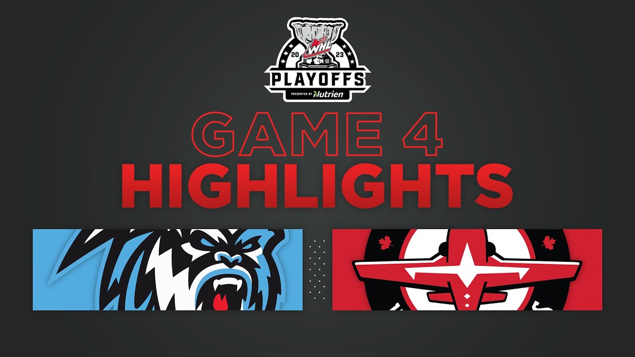 WHL Playoffs Highlights: ICE (3) at Warriors (2) OT - April 19, 2023