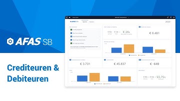 Crediteuren & Debiteuren in AFAS SB