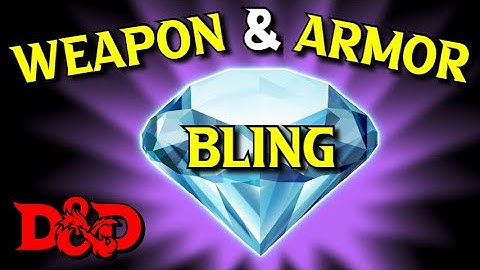 NEW Weapon & Armor Gem Socketing System for D&D 5e Magic Items