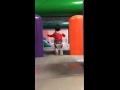 2歳2ヶ月  ROUND1トランポリンでズッコケる