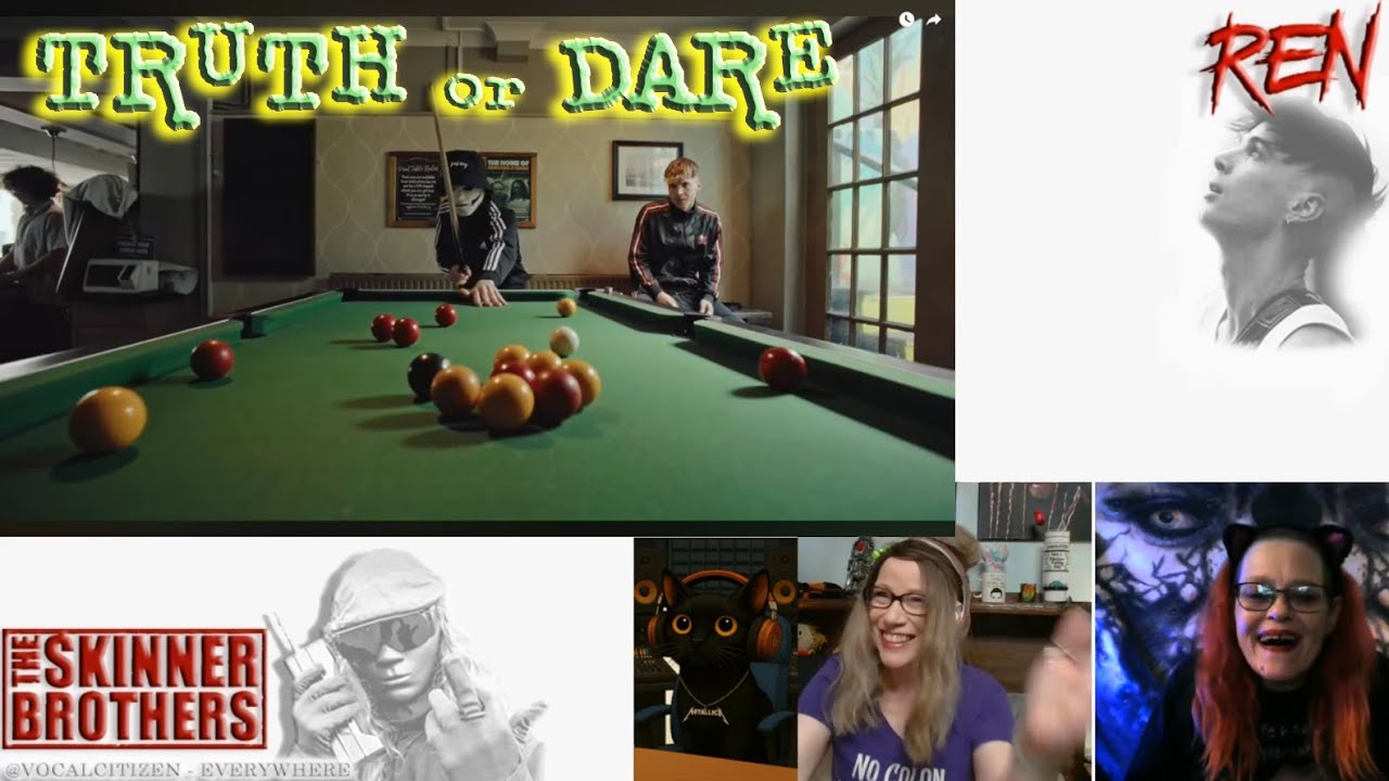 🤯 Правда или действие - Реакция Рен x Братьев Скиннер