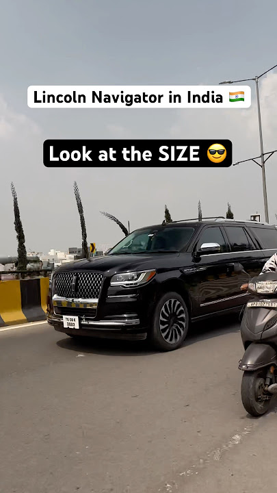 Lincoln Navigator in India 🇮🇳 #hyderbad #supercars #ytshorts #yt
