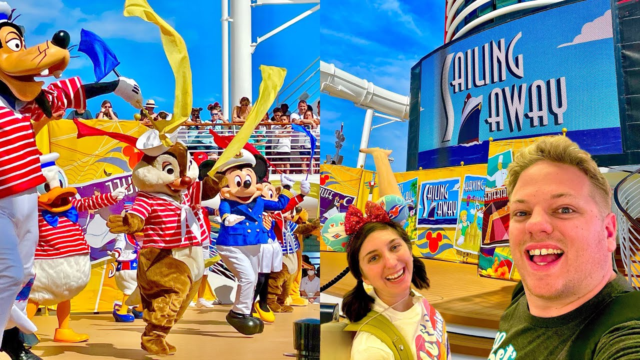 Boarding the Disney Dream! Sail Away Parties Are Back & Revisiting Our Engagement Spot!