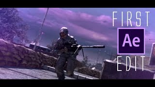 First AE Edit