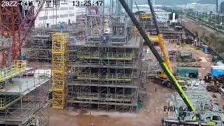Modular petrochemical unit fabrication