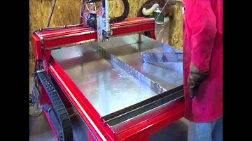 CNC Plasma Table - Dynatorch Super B 4 x 4 Water Table Build