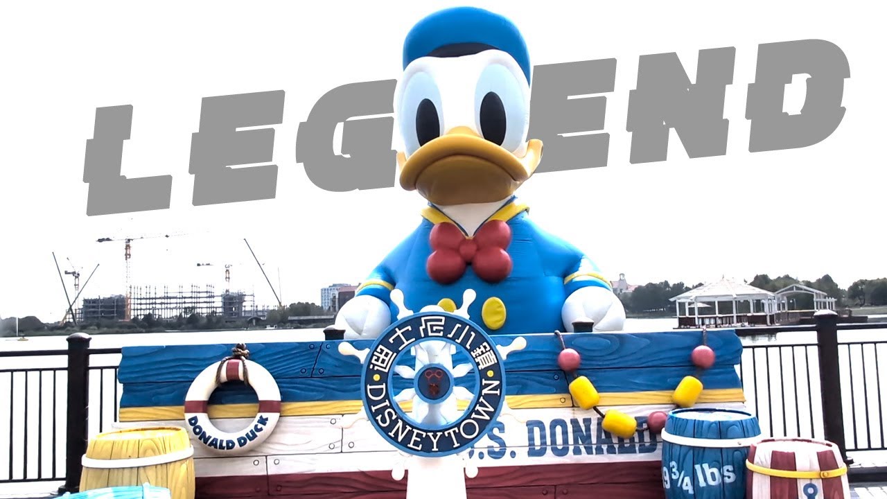 The legendary SS Donald Duck—all 36 feet of pure Disney magic on