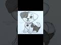 Cute dog drawing #drawing #easydrawing #dogdrawing #shorts