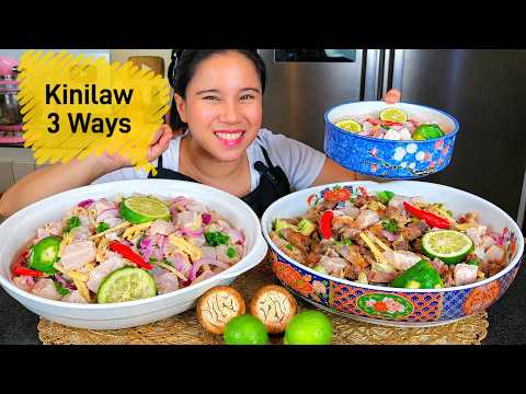 Tabon Tabon and Biasong Kinilaw! Gagawa tayo ng Kinilaw 3 ways!