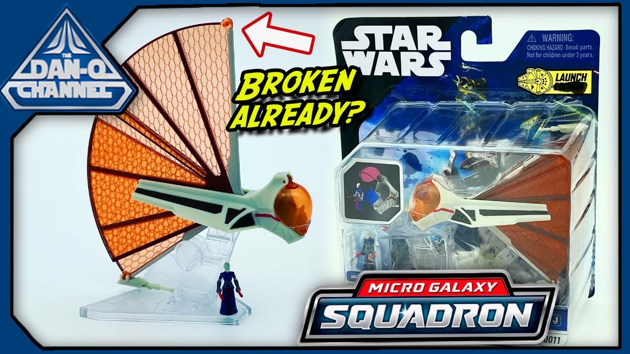 Star Wars Micro Galaxy Squadron - Vaisseau D'Asajj Ventress Ginivex - Neuf