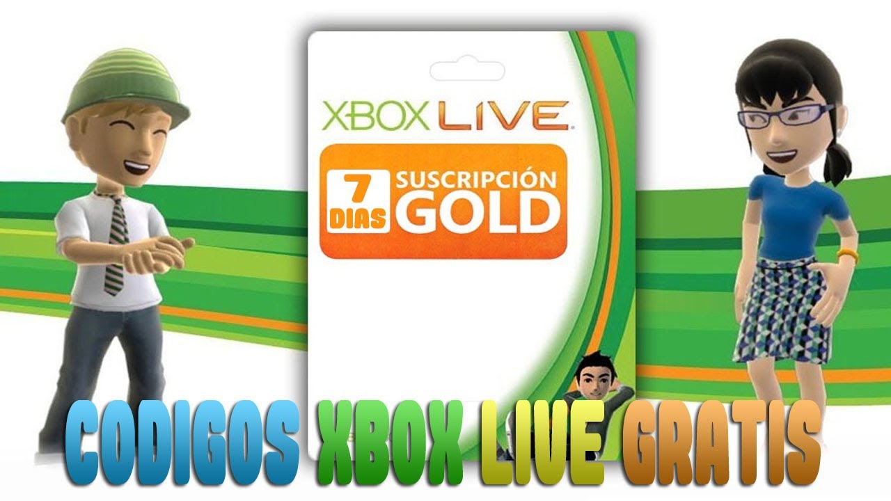 XBOX LIVE Gold Códigos de 7 Días Gratis [CERRADO] YouTube