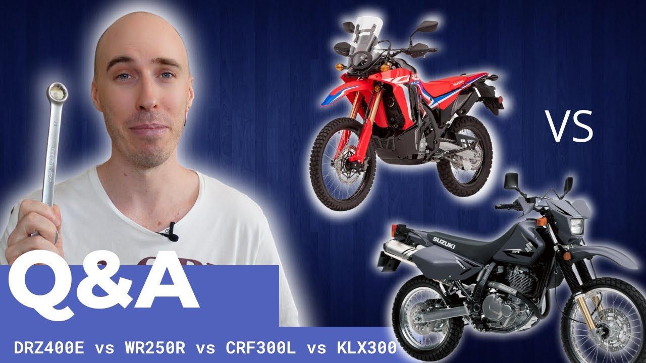 🦄 CRF300 RALLY vs DR650 Does Weight Matter? KLX300 vs DRZ400E vs WR250R vs CRF300L Bike