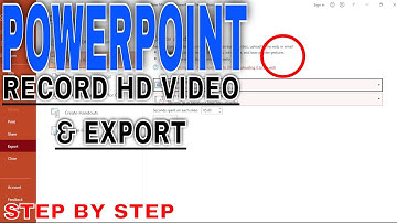 ✅ How To Record HD Video And Export It In PowerPoint 🔴