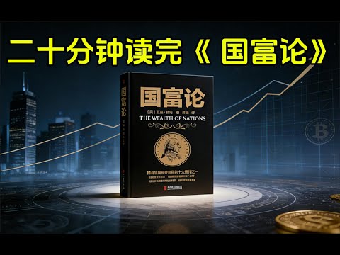 【20分钟深读一书】《国富论》：一切繁荣，真的源于“自私”吗？看不见的手，到底在推动什么？一本书讲清经济运行。读书｜精读｜助眠｜深度学习｜认知｜思维