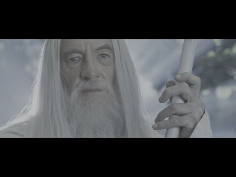 Братство встречает Гэндальфа. Властелин колец: Две крепости (2002) | 4К