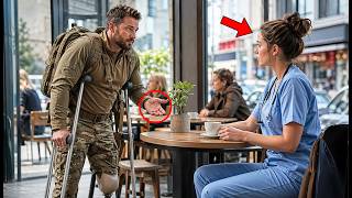 “Can I Sit Here” a Disabled Navy SEAL Asked a Nurse — 24 Hours Later, Everything Changed