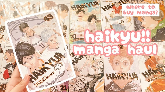 Haikyuu!! Manga Unboxing (Vol 45, LN 13, & Final Guidebook) 