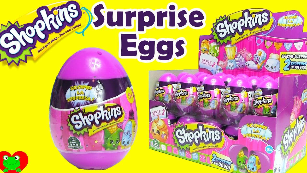 shopkins surprise eggs