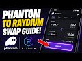 How to connect Phantom to Raydium for token swaps - Full Guide