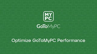GoToMyPC - Optimize GoToMyPC Performance Wealth