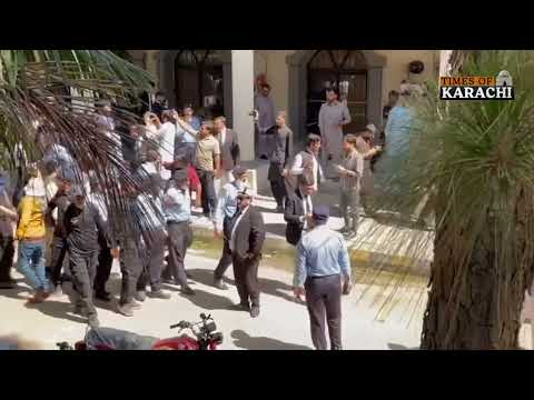 imran khan  Arrest People attack on GHQ PESHAWER