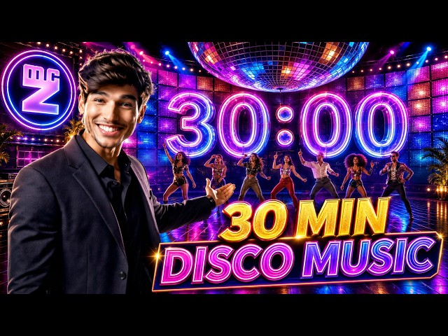 ⏱️ 30 Minute Disco Music Countdown 🎶🕺💃 Party Timer 🔥 - YouTube