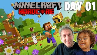 SOPRAVVIVO 100 GIORNI IN HARDCORE - VITA DIFFICILE SU MINECRAFT - DAY 01