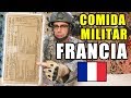 Probando COMIDA DE SUPERVIVENCIA MILITAR de FRANCIA