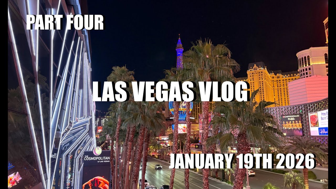 Las Vegas Vlog | January 2026 | Part Four | Luck has arrived...