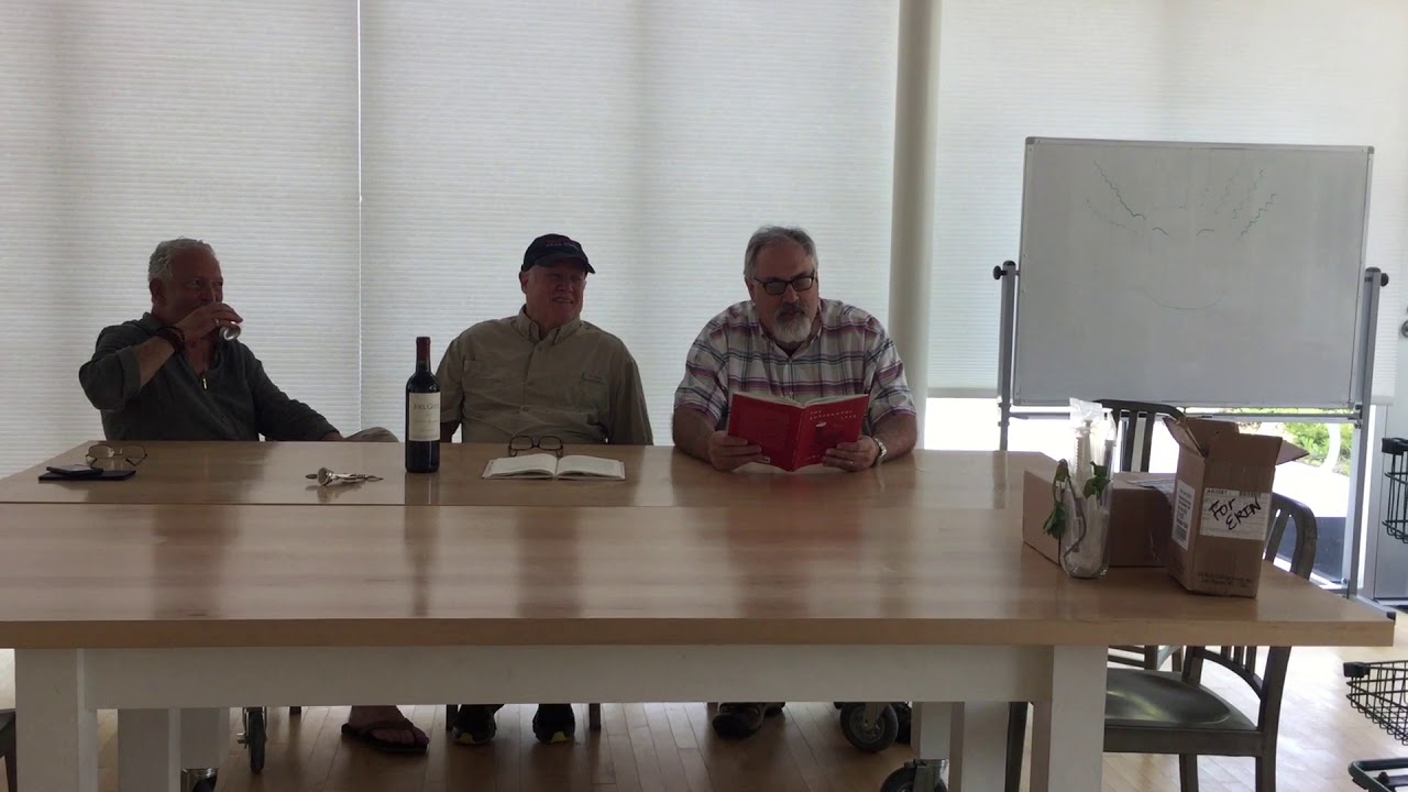Rick, Brett, and Ralph and The Government Lake in Montpelier, VT, 7/19