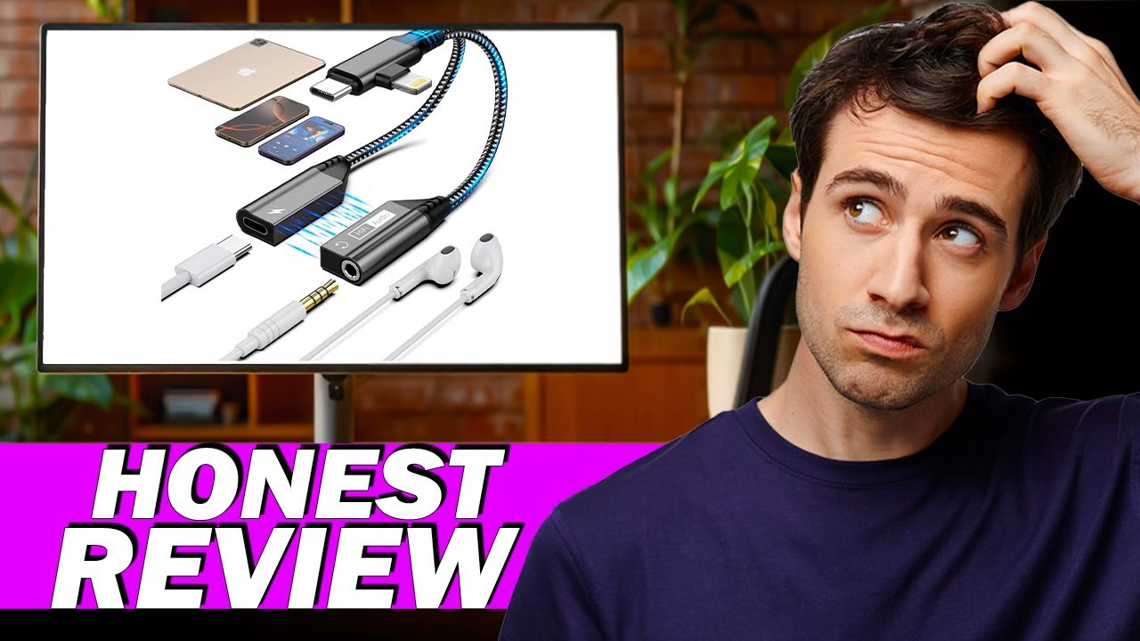 Magnetic Lightning USB-C to 3.5mm Headphone & Charger Adapter Review – Honest User Experience