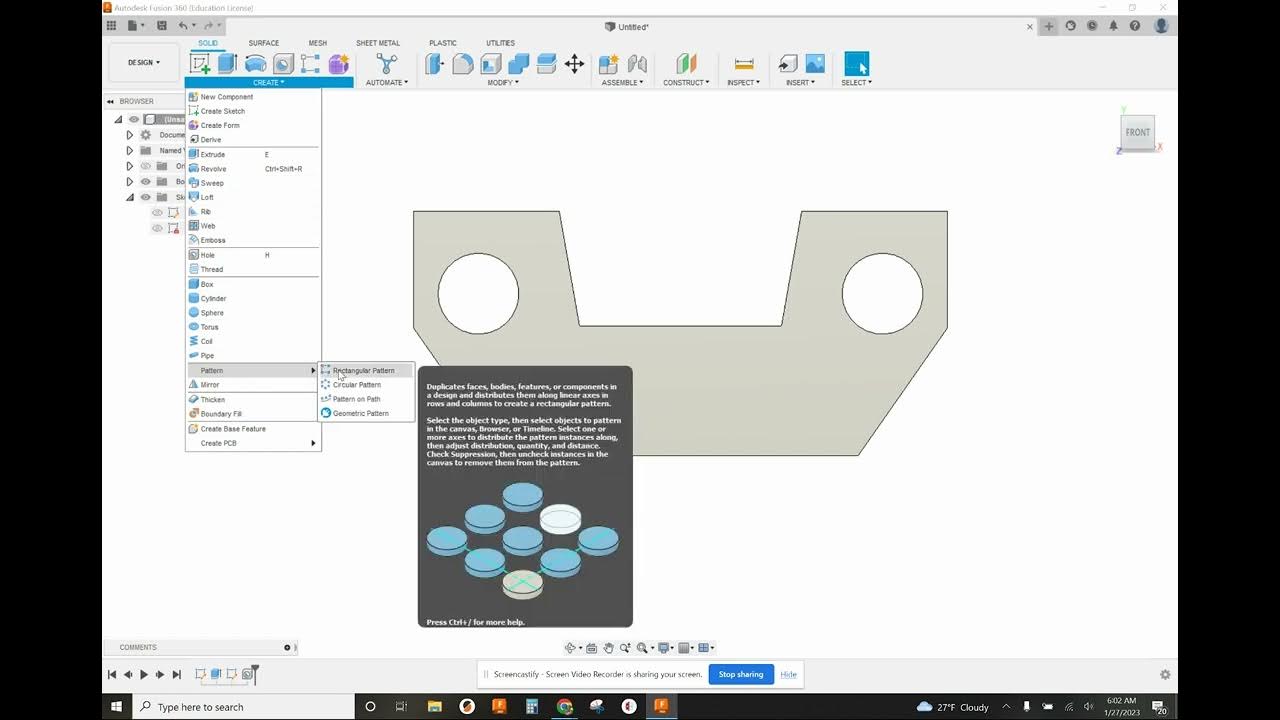 fusion-360-rectangular-pattern-tool-youtube