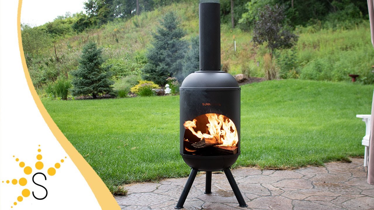 Sunnydaze Outdoor 5 Foot Black Chiminea Wood Burning Fire Pit Rcm Sunnydaze Outdoor 5 Foot Black Chiminea Wood Burning Fire Pit Rcm Lg765