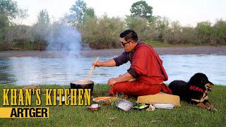 Grand Khan HOT POT Soup in the WILD! | Khan’s Kitchen