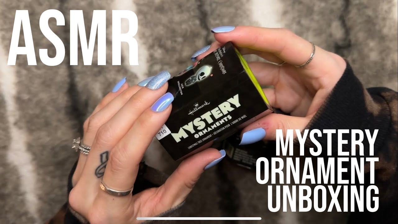 ASMR | Mystery Nightmare Before Christmas Unboxing - YouTube
