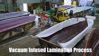 Vacuum Infused Lamination - Boat Production Process