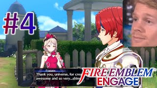 VISITING THE SOMNEIL AND... WHAT ARE THESE SUPPORTS?! XD | FE Engage Episode 4 BLIND
