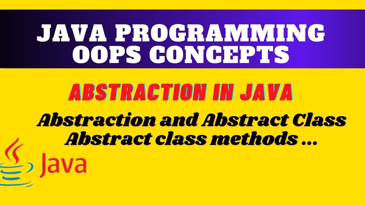 Java Abstract class Tutorial for beginner's ||  Abstract class in Java || How to obtain abstraction?