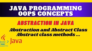 Java Abstract class Tutorial for beginner's ||  Abstract class in Java || How to obtain abstraction