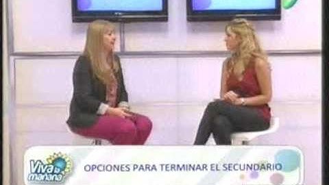 Opciones para terminar el secundario