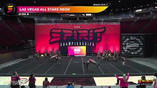 Las Vegas All Stars Neon | San Diego Spirit Championships 2025