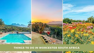 Things to do in Worcester South Africa | #travelvlogger #southafricanyoutuber