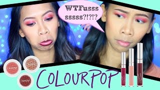 WTFuss?!? Colourpop Cosmetics | Honest review | Crueltyfree | AirahMorenaTV