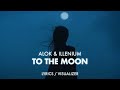 Alok ILLENIUM To The Moon Lyrics Visualizer mp3