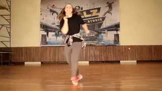 Gabija Hip Hop  V Step Criss Cross Combo Tutorial