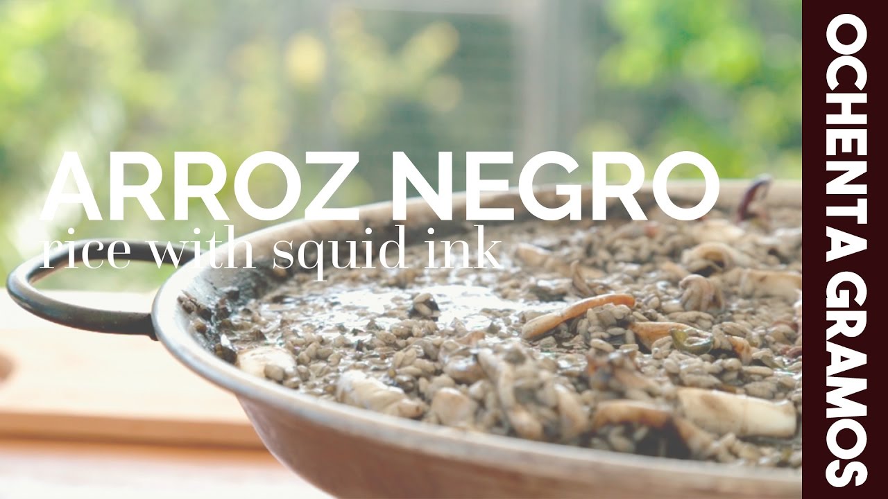 ARROZ NEGRO · Rice with squid ink - YouTube