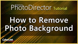 How to Remove Photo Background | PhotoDirector Photo Editor Tutorial screenshot 2